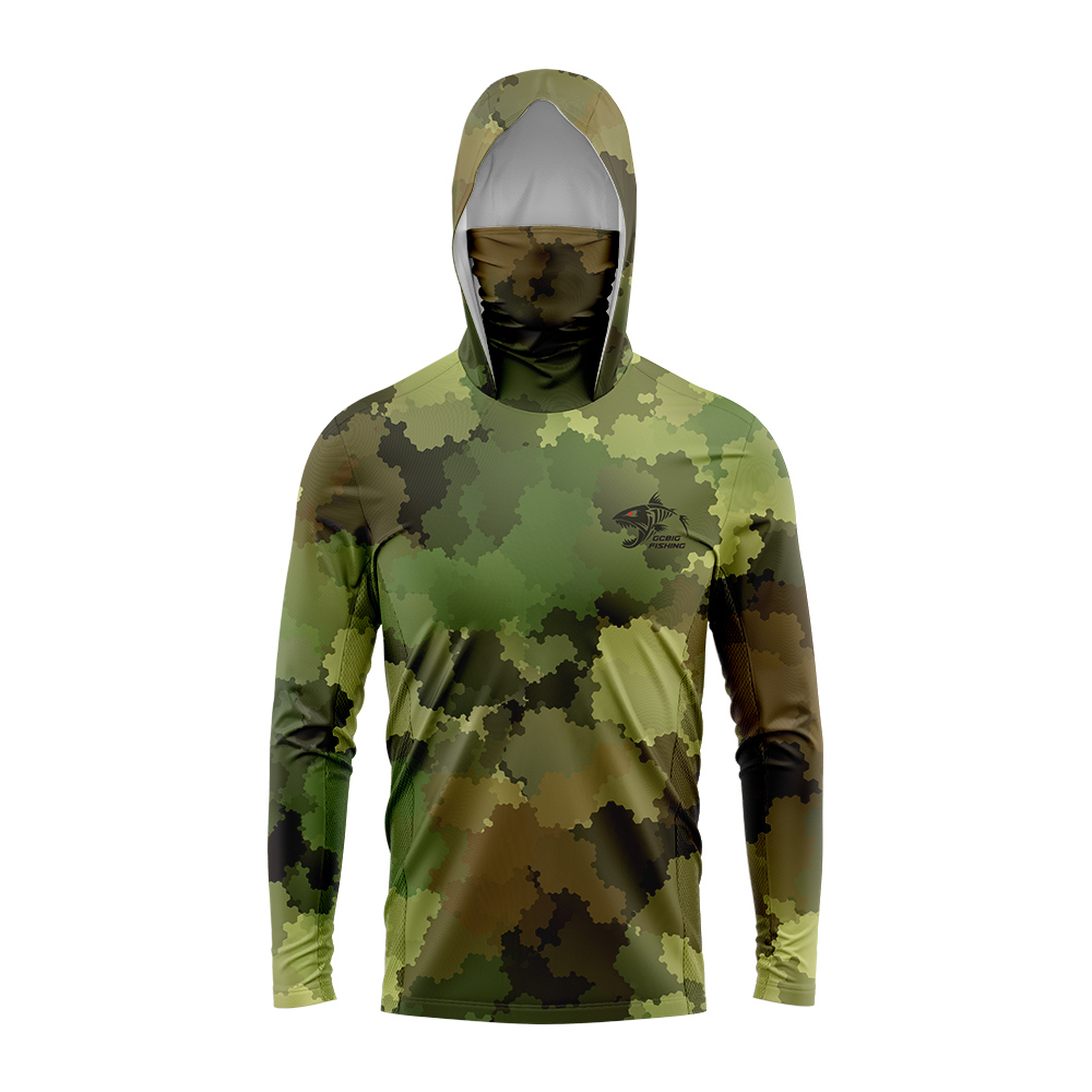 Hunting Outdoor Apparel - Fishing Hoodie T-shirts Men Long Sleeve