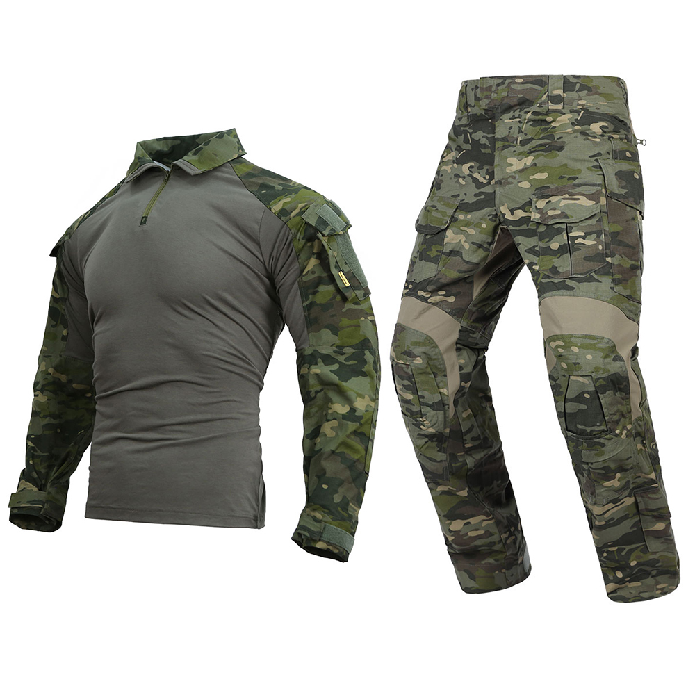 Outdoor Hunting Trousers - Emersongear E3 Combat Uniform Set 2019