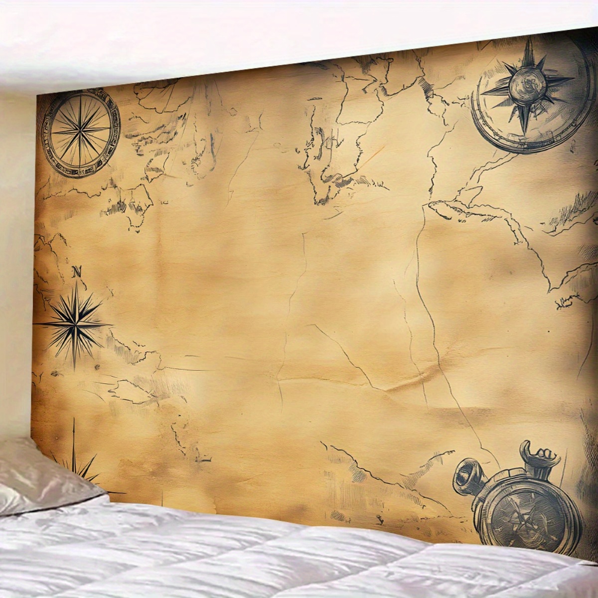 Pirate map banner, pirate prop - đánh giá và giá Outdoor Hunting Events