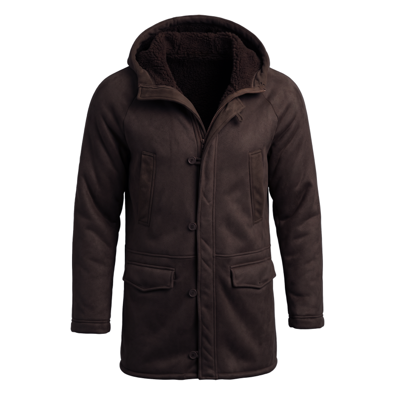 New Men's Faux Fur Lined Hoode - đánh giá và giá Men'S Outdoor Hunting Jacket