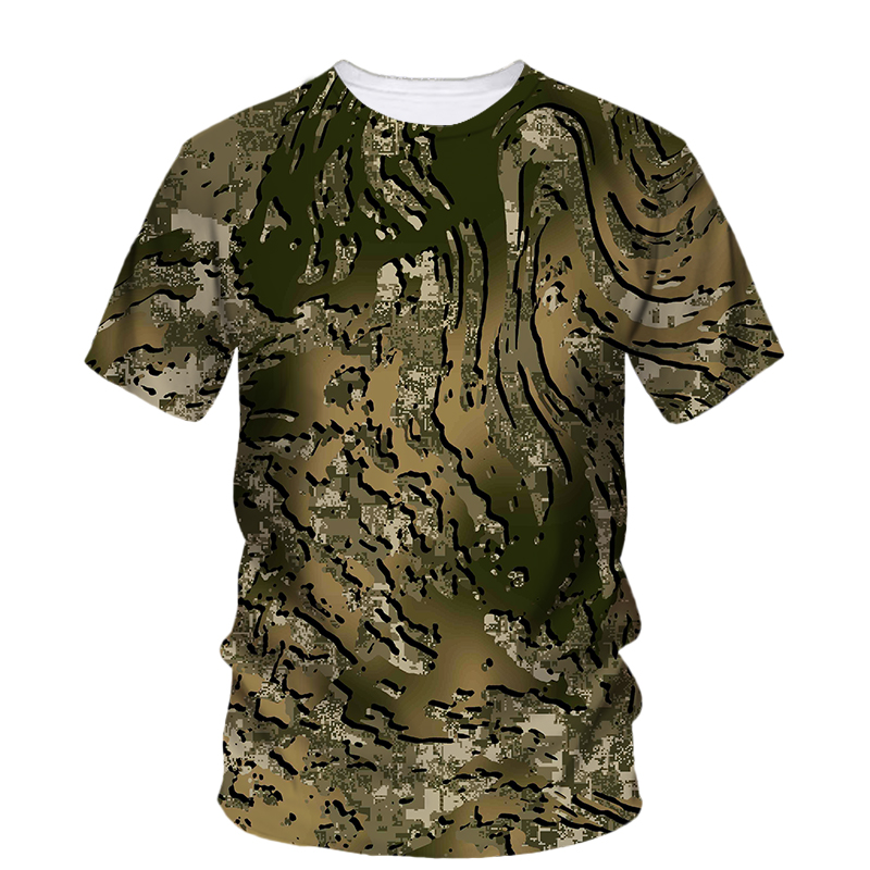 Summer Fashion New Hunting Cam - đánh giá và giá Outdoor Hunting Graphic Tees