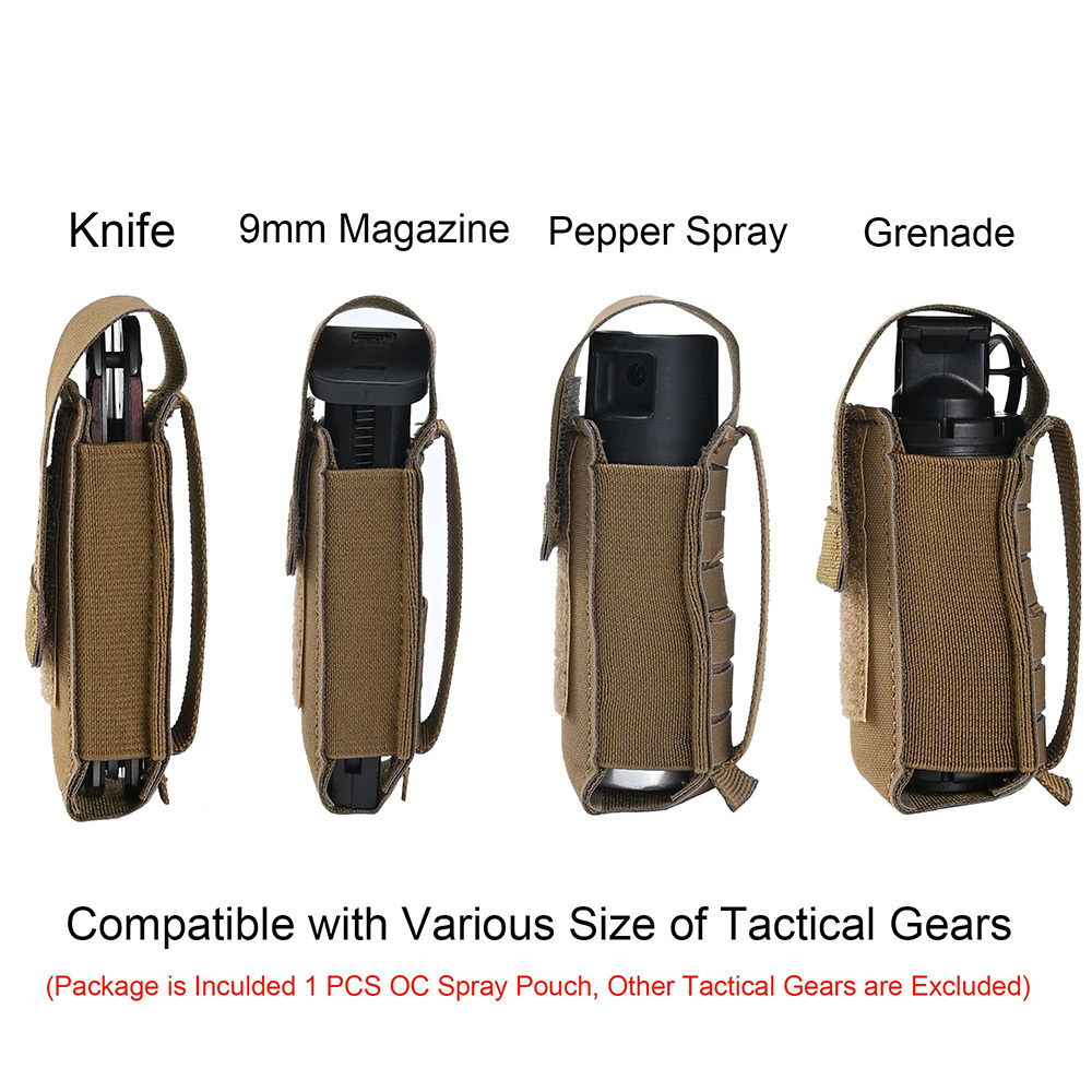 Tactical Molle OC Pepper Spray - đánh giá và giá Men'S Outdoor Hunting Jacket