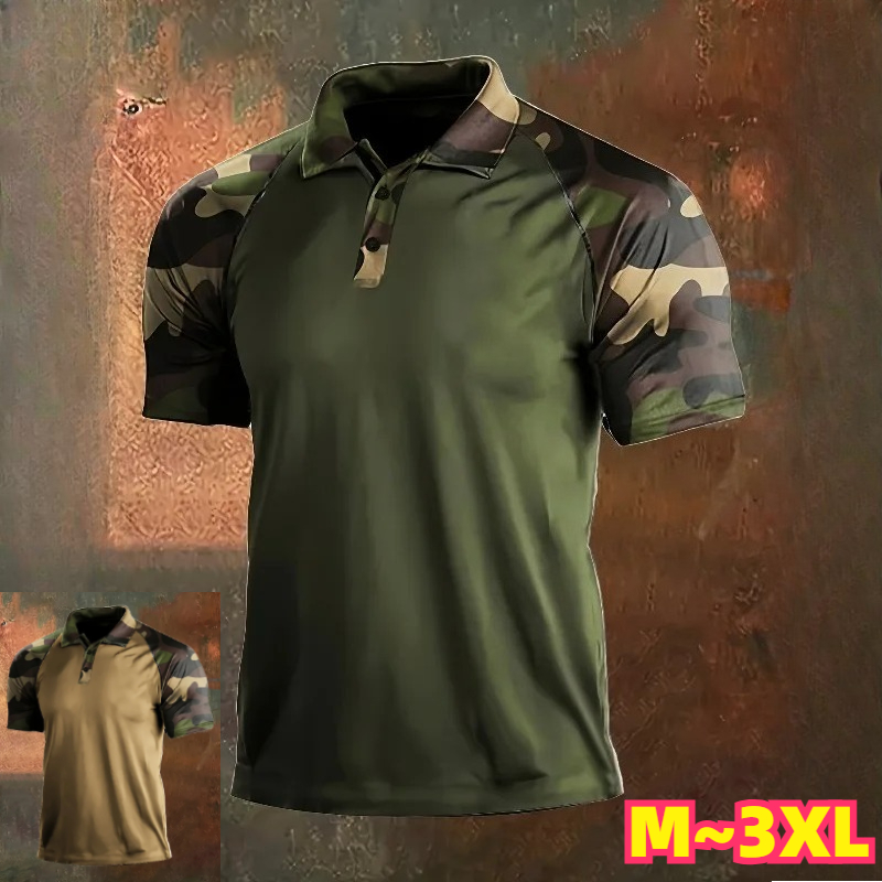 Men's Tactical Camo Polo Shirt - đánh giá và giá Hunting Outdoor Apparel