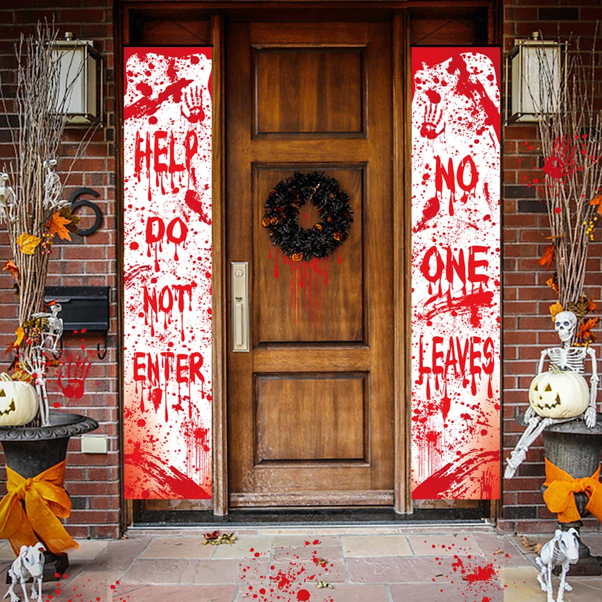 Halloween Bloody Porch Signs,  - đánh giá và giá Outdoor Hunting Events