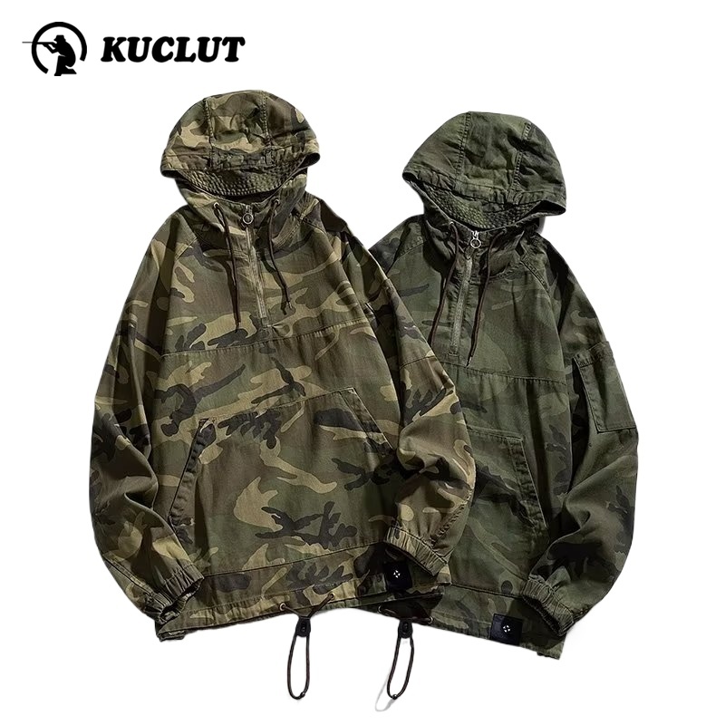 Trendy Outerwear Spring Hooded - đánh giá và giá Safari Outdoor Hunting Jackets
