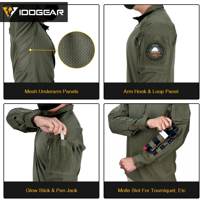 IDOGEAR Tactical UFS Uniform H - đánh giá và giá Outdoor Hunting Trousers