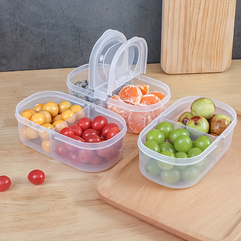 1/2 pcs Dual Compartment Food  - đánh giá và giá Outdoor Hunting Kitchen