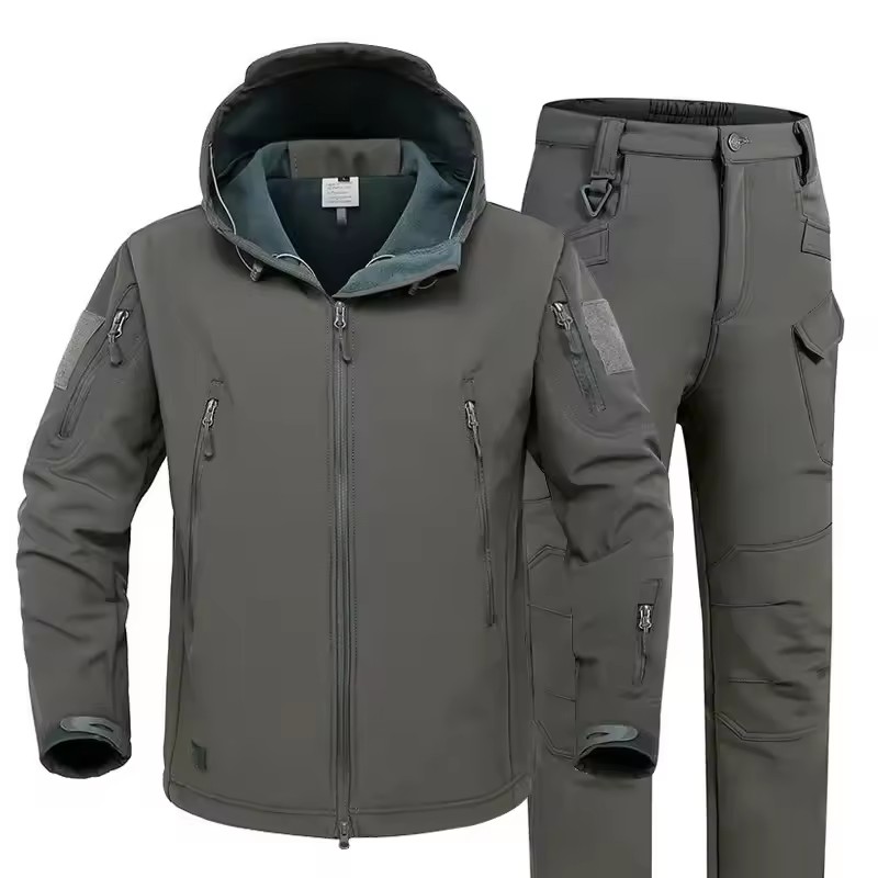 Winter Thicken Men Camo Suit W - đánh giá và giá Safari Outdoor Hunting Jackets