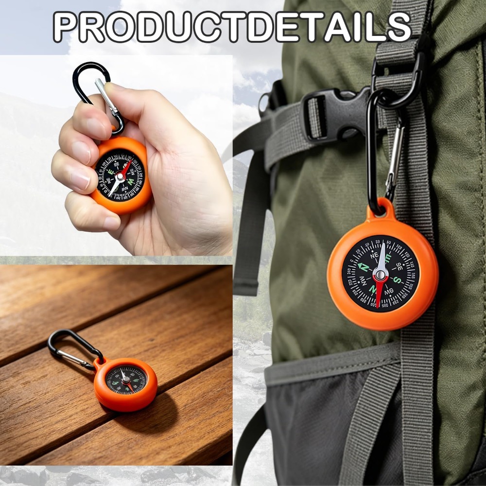 5-20 PCS Mini Compass Keychain - đánh giá và giá Outdoor Hunting Events