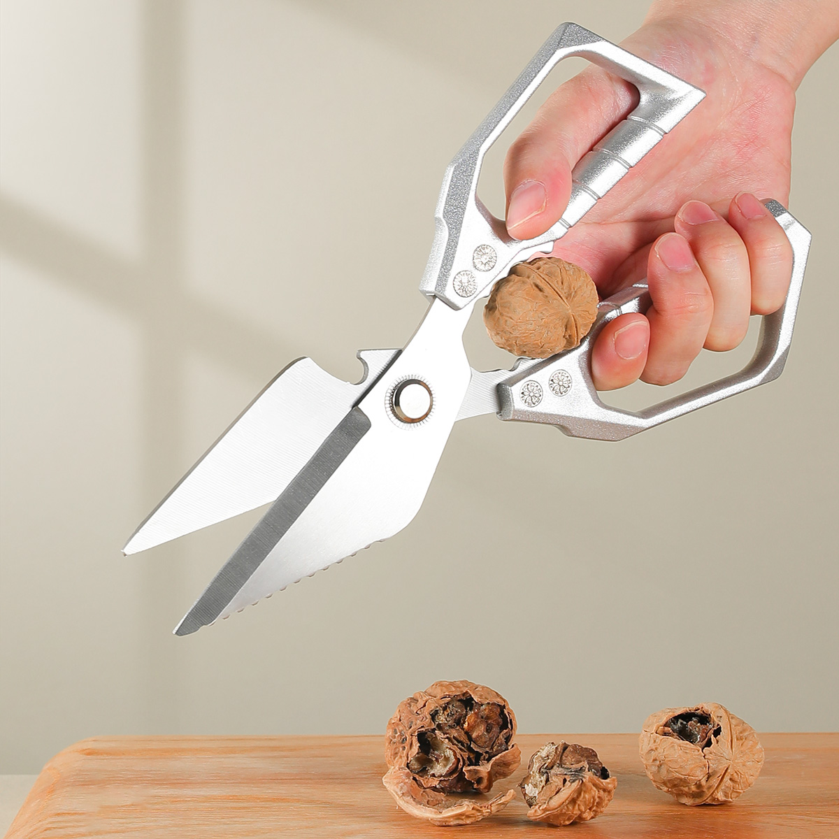 Heavy Duty Kitchen Scissors Me - đánh giá và giá Outdoor Hunting Kitchen