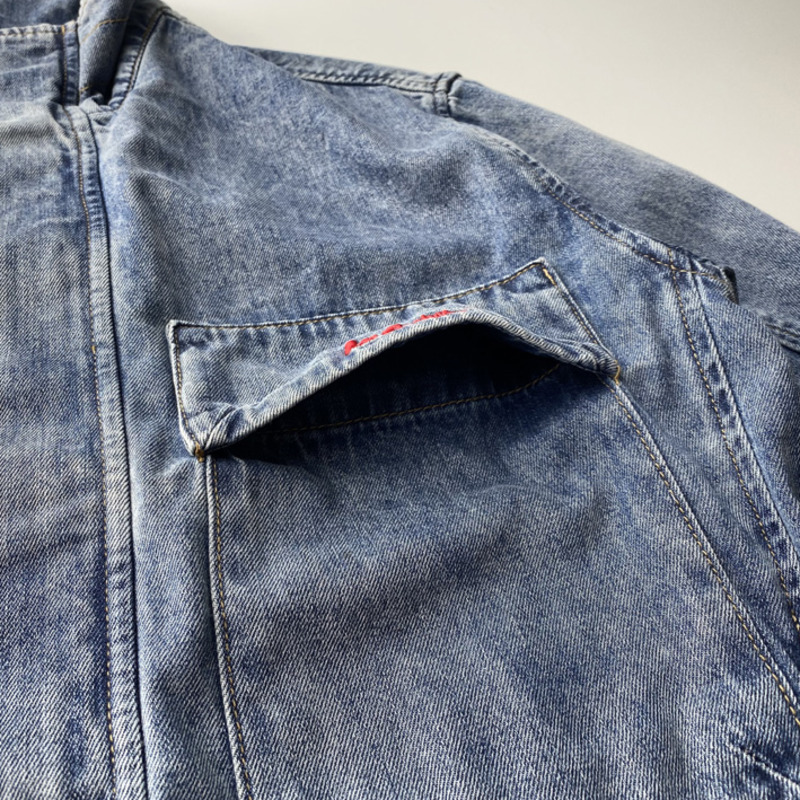 Men's Workwear Washed Denim Ja - đánh giá và giá Safari Outdoor Hunting Jackets