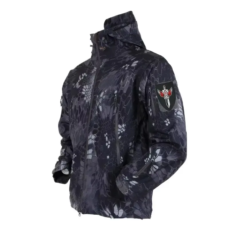 5XL 6XL CP Camouflage Soft She - đánh giá và giá Men'S Outdoor Hunting Jacket