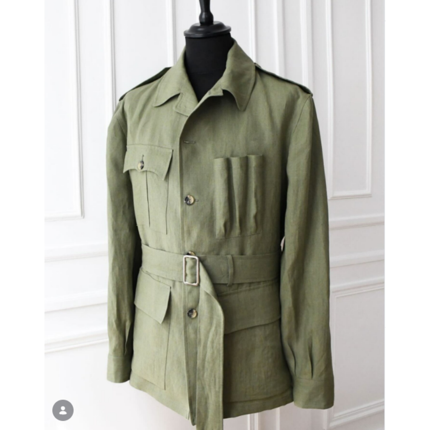 Men Linen Safari Jacket Vintag - đánh giá và giá Safari Outdoor Hunting Jackets